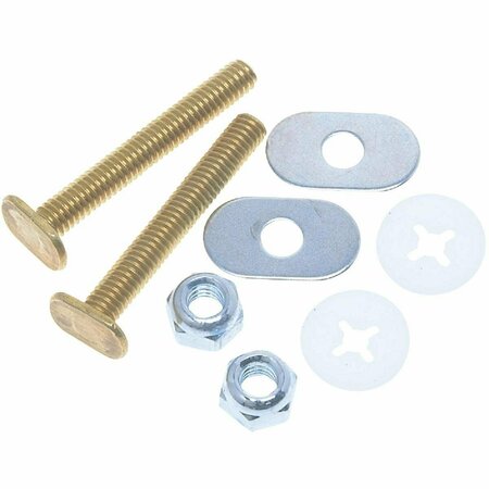 ALL-SOURCE 5/16 In. Brass Toilet Bolt Set W-7140